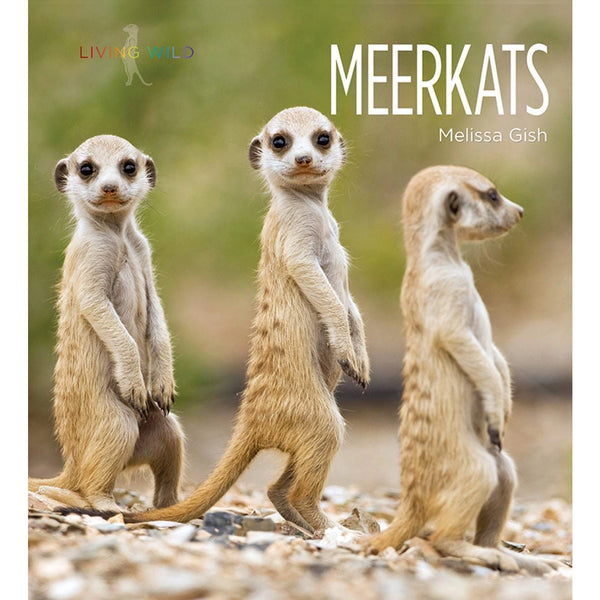 Kids Book | Meerkats - Books & Activities - Poshinate Kiddos Baby & Kids Store - Cover view of a group of Meerkats