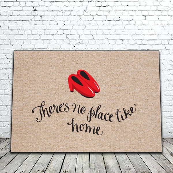Door Mat | There's No Place Like Home |  Poshinate Pets
