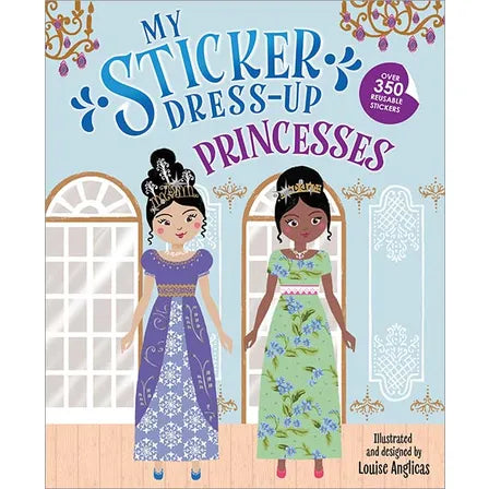 Kids Sticker Book | Princesses - Books & Activities - Poshinate Kiddos Baby & Kids Store - Cover of Kids Sticker Book