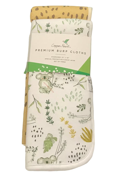 Baby Burp Cloth | Koala | 3-pack