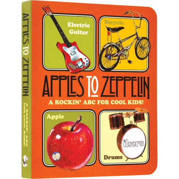 Kids Book | ABC's | Apples to Zeppelin - Books and Activities - Poshinate Kiddos Baby & Kids Store - View of the cover of book