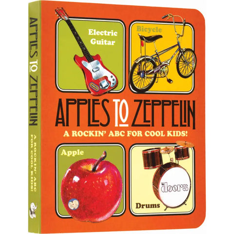 Kids Book | ABC's | Apples to Zeppelin - Books and Activities - Poshinate Kiddos Baby & Kids Store - View of the cover of book