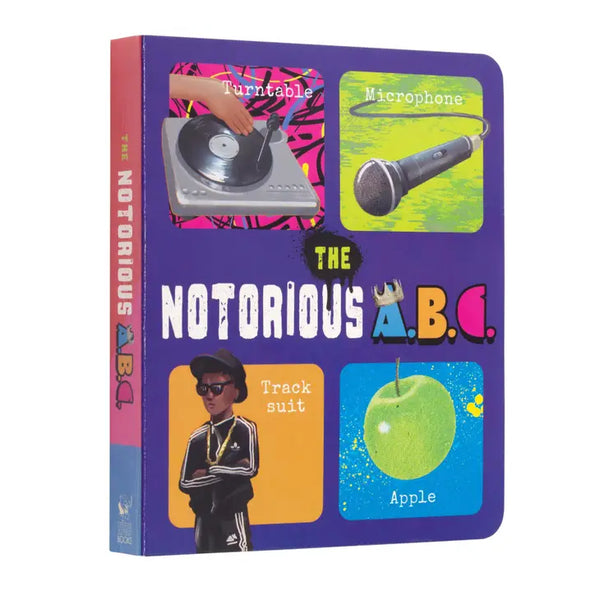 Kids Book | ABC's | The Notorious ABC - Books & Activities - Poshinate Kiddos Baby & Kids Store - View of cover of book