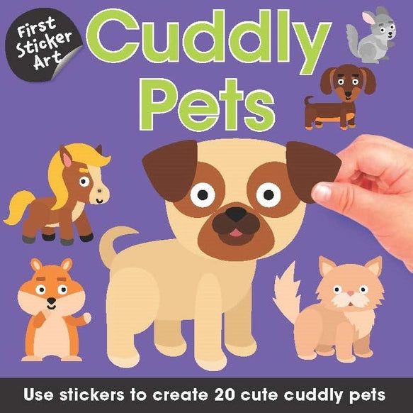 Kids Sticker Book | Cuddly Pets