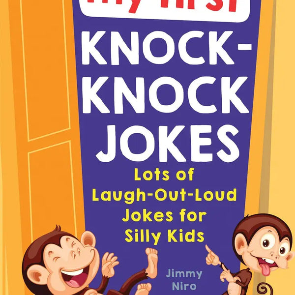 Kids Book | My First Knock, Knock Jokes - Books and Activities - Poshinate Kiddos Baby & Kids Store - View of cover of book