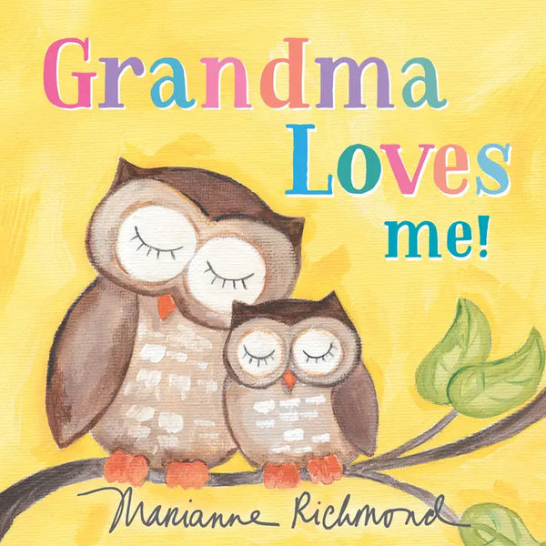 Kids Book | Grandma Loves Me - Books and Activities - Poshinate Kiddos Baby & Kids Store - Cover of book