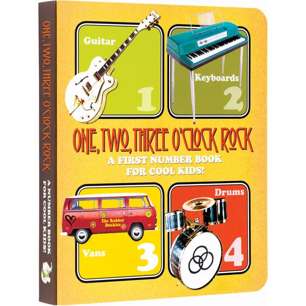 Kids Book | Numbers | One Two Three O'Clock Rock - Books & Activities - View of cover of book