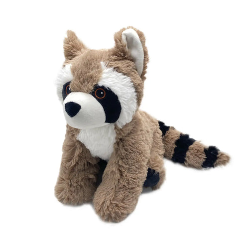 Heatable Stuffed Animal | Raccoon - Heatable Plush Toys -  - Poshinate Kiddos Baby & Kids Store - Raccoon on white background