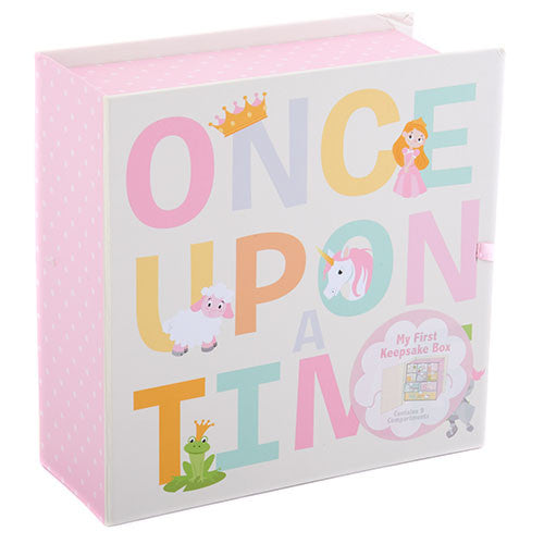 Baby Keepsake Box | Once Upon A Time | -Baby & Kids Keepsakes Memory Boxes-Poshinate Kiddos
