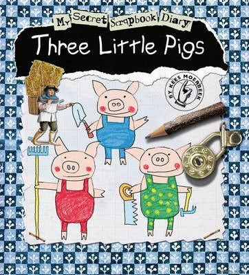 Kids Book | My Secret Scrapbook Diary | Three Little Pigs - Books & Activities - Poshinate Kiddos Baby & Kids Products - unique scrapbook style