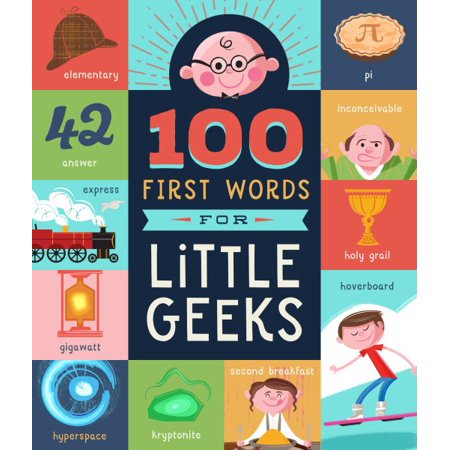 Kids Book | 100 First Words for Little Geeks - Books & Activities - Poshinate Kiddos Baby & Kids Store