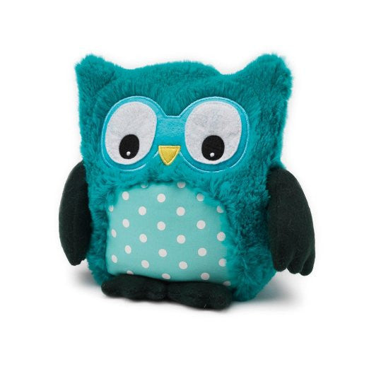 Heatable Stuffed Animal | Hootie Owl |Teal - Heatable Plush Toys - - Poshinate Kiddos