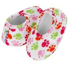 Baby Slippers | Paw Print - Baby Footwear - 0-3 months / Dog Paws - Poshinate Kiddos