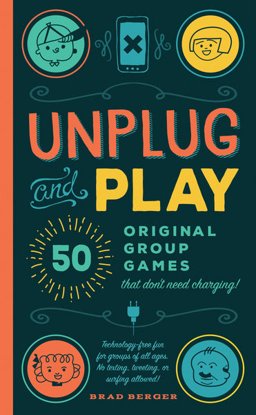 Parents Book | Unplug and Play - Books and Activities - Poshinate Kiddos Baby & Kids Gifts - cover of original group game book
