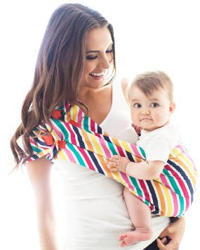 Baby Carrier | Multi stripe - Baby Carriers - - Poshinate Kiddos
