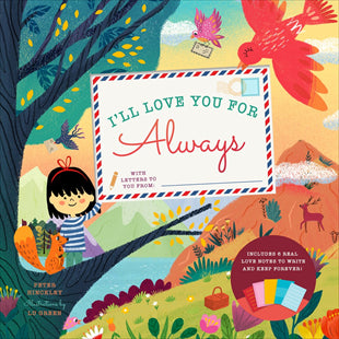 Kids Book | I'll Love You for Always - Books and Activities - Poshinate Kiddos Baby & Kids Gifts - handwritten love letters in book