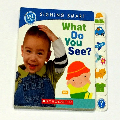 Baby Sign Language Book | What Do You See - Books and Activities - - Poshinate Kiddos