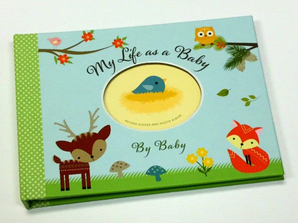 Baby Book | Baby's First Year | Woodland Friends