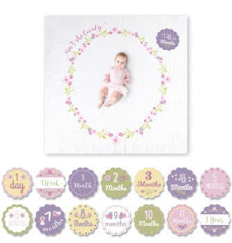 Baby's First Year Blanket & Card Set | Isn't She Lovely