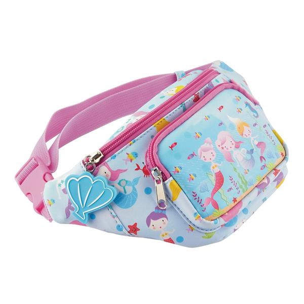 Kids Belt Bag | Mermaid - Kids Accessories - Poshinate Kiddos Baby & Kids Gifts | Mermaid pattern