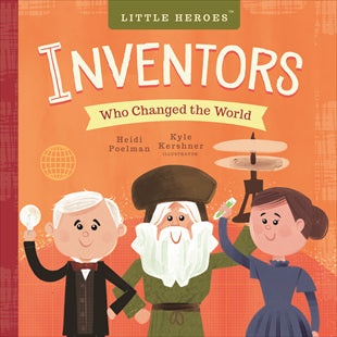 Kids Book | Inventors Who Changed the World - Books and Activities - Poshinate Kiddos Baby & Kids Store - Front of book