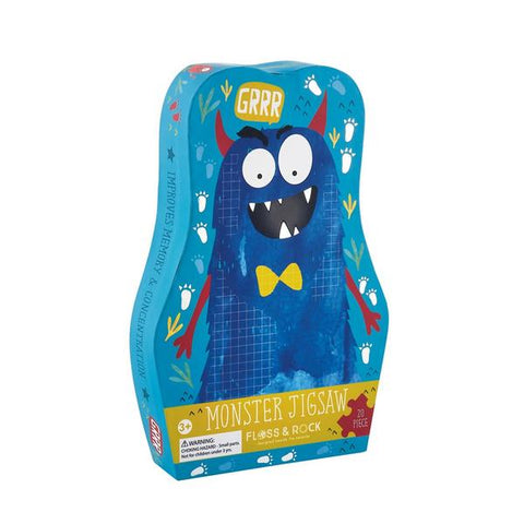 Kids Puzzle | Monster Jigsaw - 20 pc - Puzzles. Games & Toys - Poshinate Kiddos Baby & Kids Store | Monster puzzle 20 pieces
