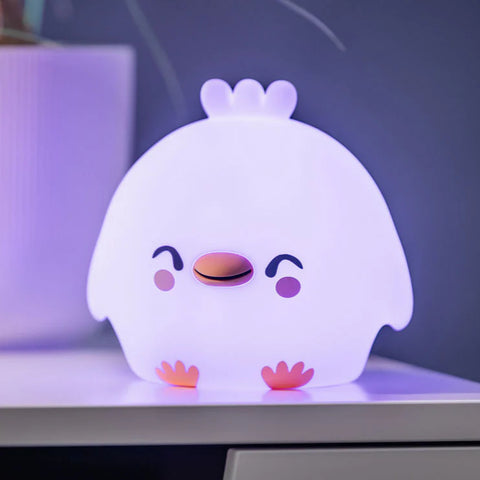 Kids Night Light | Chick - Kids Toys - Poshinate Kiddos Baby & Kids Store - Luminated Chick sitting on dresser