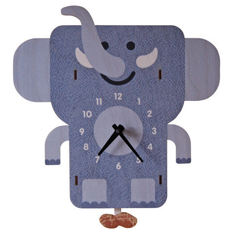 Pendulum Clock | Elephant - Pendulum Clocks -  - Poshinate Kiddos
