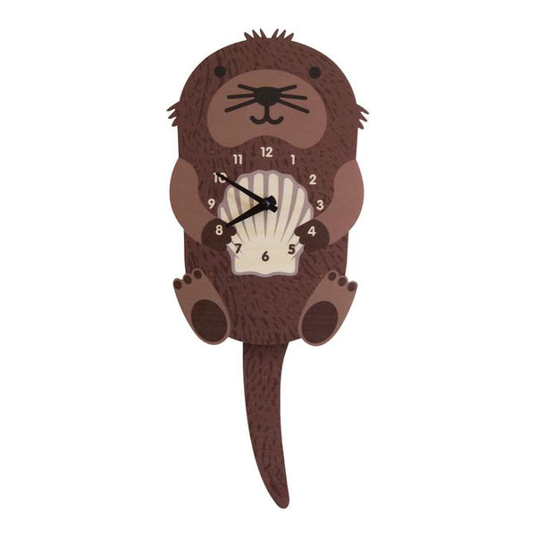 Pendulum Clock | Otter - Pendulum Clocks - Poshinate Kiddos Baby & Kids Gifts