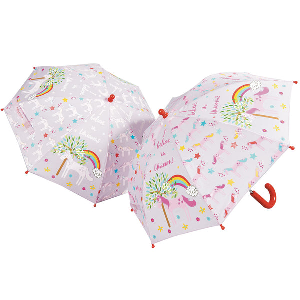 Kids Color Changing Umbrella | Fairy Unicorn - Kids Accessories - Poshinate Kiddos Baby & Kids Store - both open
