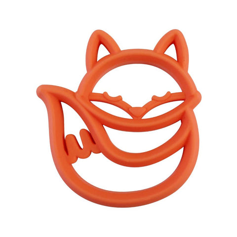 Baby Teether | Fox - Baby Teethers  - Poshinate Kiddos Baby & Kids Store - orange front