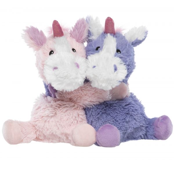 Heatable Stuffed Animal Friends | Unicorns | Set of 2 - Heatable Plush toys - Poshinate KIddos Baby & Kids Boutique - blue on right