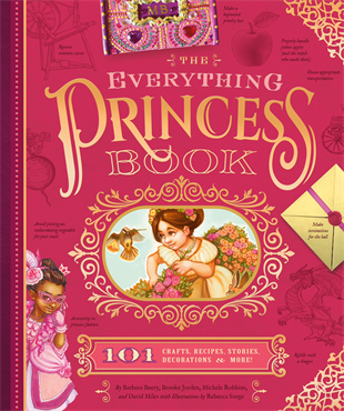 KIds Book | The Everything Princess Book - Books & Activities - Poshinate Kiddos Baby & Kids Boutique - front of book