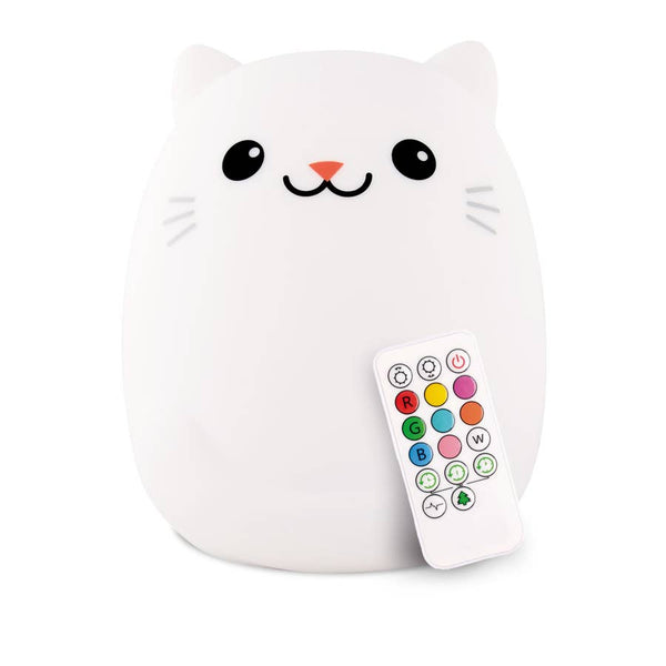 Kids Night Light | Cat - Kids Toys - Poshinate Kiddos Baby & Kids Store - with remote
