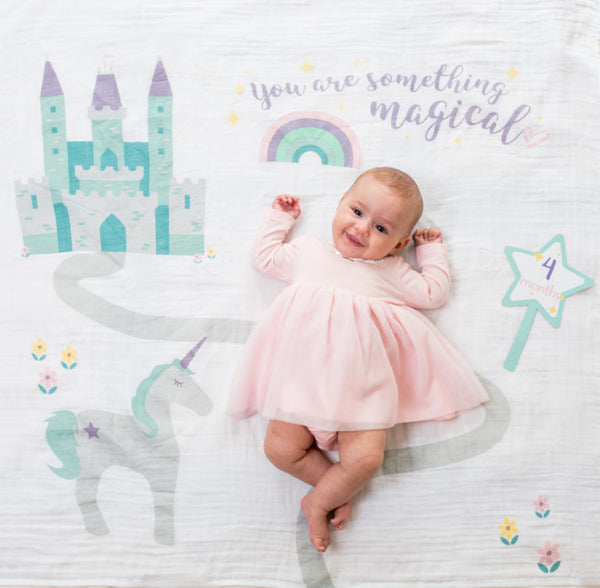 Baby's First Year Blanket & Card Set | Something Magical