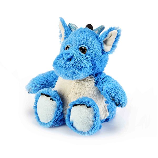 Heatable Stuffed Animal | Blue Dragon