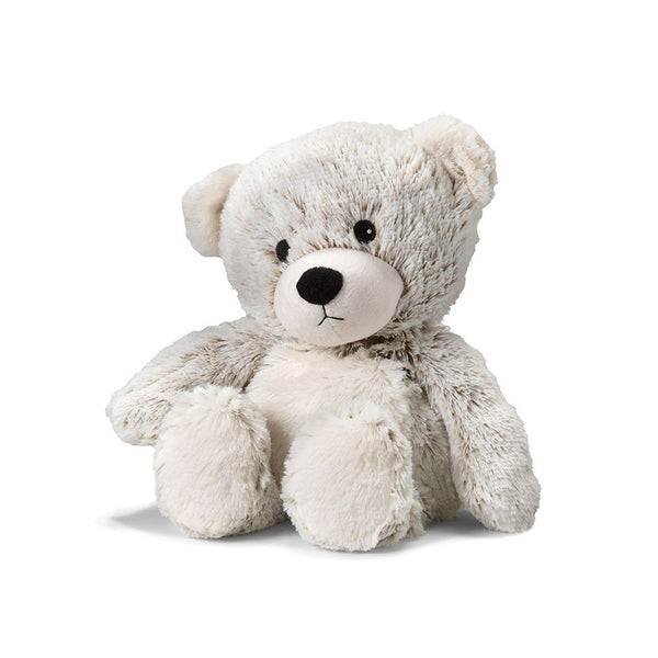 Heatable Stuffed Animal | Marshmallow Bear - Heatable Plush Toys - Poshinate Kiddos Baby & Kids Store - cream colored bear
