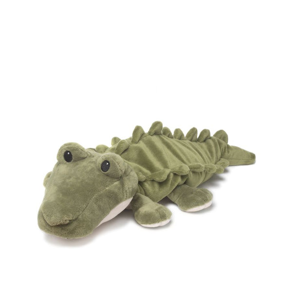 Heatable Stuffed Animal | Alligator - Heatable Plush Toys - Poshinate Kiddos Baby & Kids Boutique - Alligator on white