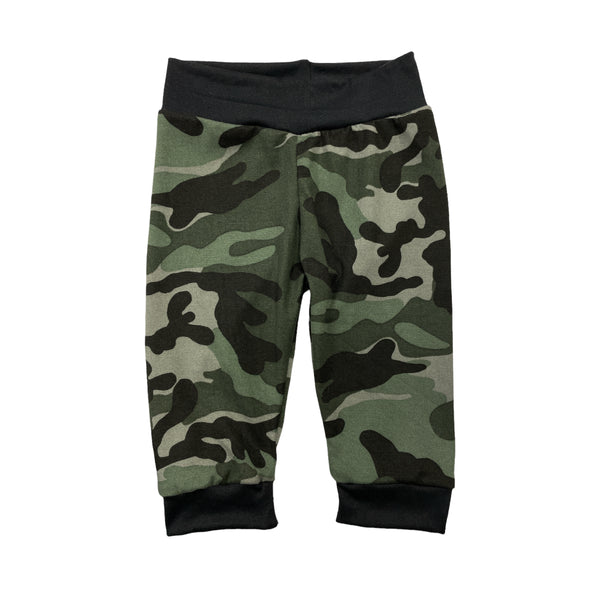 Baby Pants | Army Camo - Baby Pants - Poshinate Kiddos Baby& Kids Store - View of camo pants