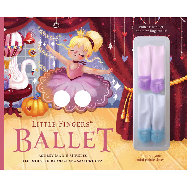 Kids Book | Little Fingers Ballet - Books and Activities - Poshinate Kiddos Kids and Baby Store -  Cover of book
