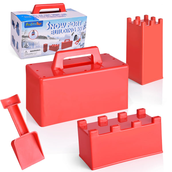 Kids Snow Fort/Sand Castle Building Kit