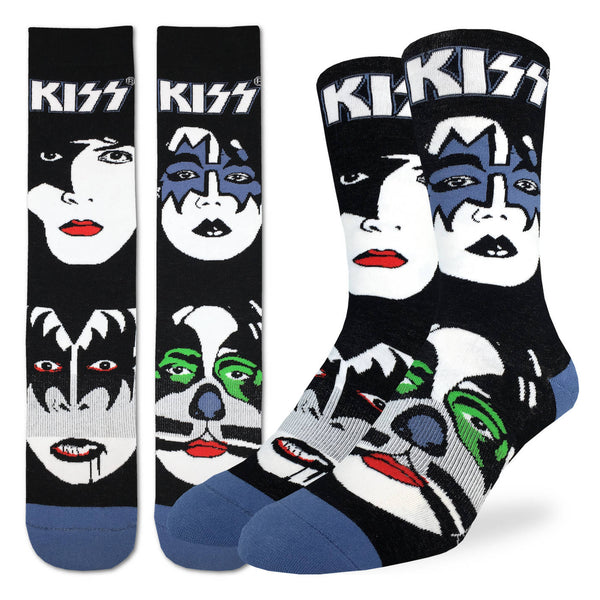 Dad Socks | KISS Band - Dad Gifts - Poshinate Kiddos Baby & Kids Store - View of socks 