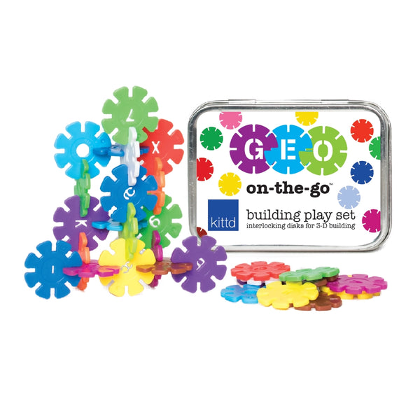 Kids Travel Tin | Geo on the Go - Kids Toys - Poshinate Kiddos Baby & kids Store - contents out of tin