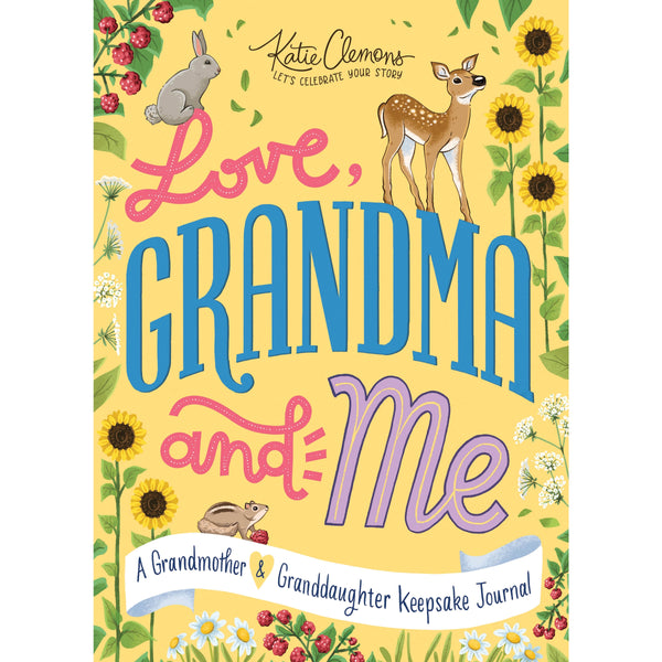 Kids Book | Love, Grandma and Me - Books & Activities - Poshinate Kiddos Baby & Kids Boutique - front of book