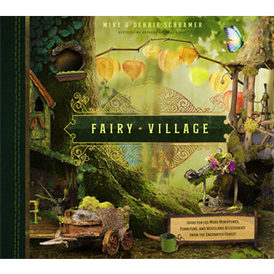 Kids Book | Fairy Village - Books and Activities - Poshinate Kiddos Baby & Kids Store - Cover of book  showing fairy miniatures.