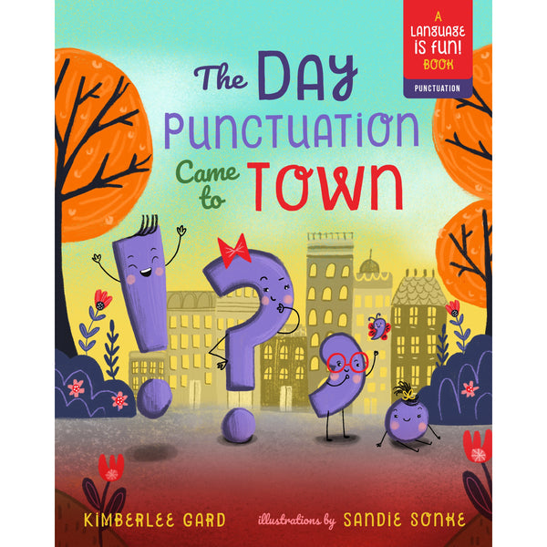  Kids Book | The Day Punctuation Came To Town - Books and Activities - Poshinate Kiddos Baby & Kids Store - Question mark with bow