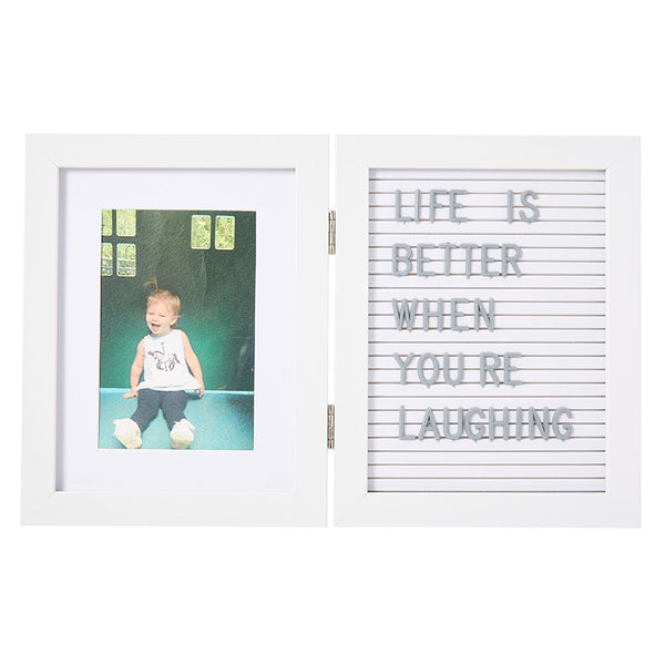 Letterboard & Picture Frame Set - Memories & milestones - Poshinate Kiddos Baby & kids Store - life is better