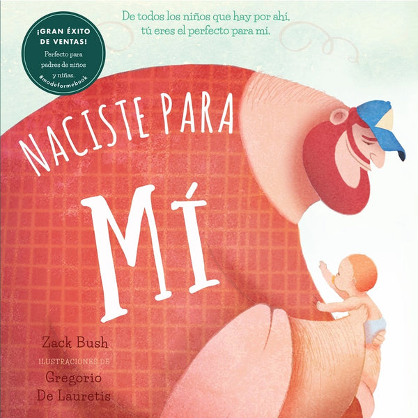 Kids Book | Naciste Para Mi` Made for Me Spanish Edition - Books and Activities - Poshinate Kiddos Baby & kids Store - front of book