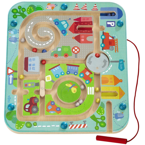 Kids Magnetic Game | City Maze - Puzzles, Games & Toys - Poshinate Kiddos Baby & Kids Store -  View of puzzle board