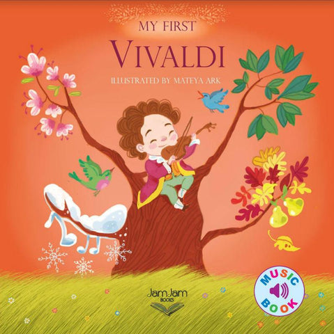 Kids Music Sound Book | Vivaldi - Books & Activities - Poshinate Kiddos Baby & Kids Store - cover of book